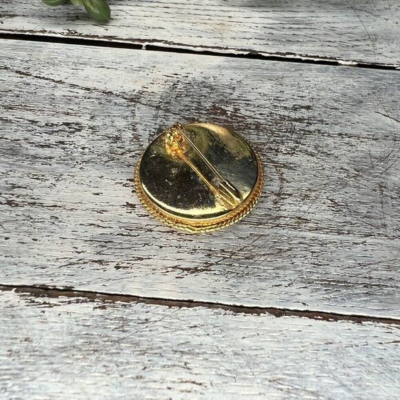 Vintage Micro Mosaic Brooch - Picture 7 of 7